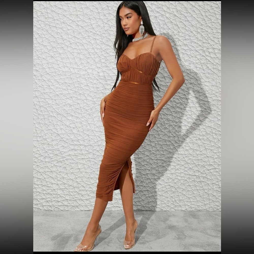 Shein Ruched Dress